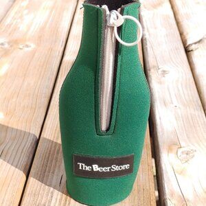 The Beer Store Beer Bottle Koozie Zip Up Jacket PAIR